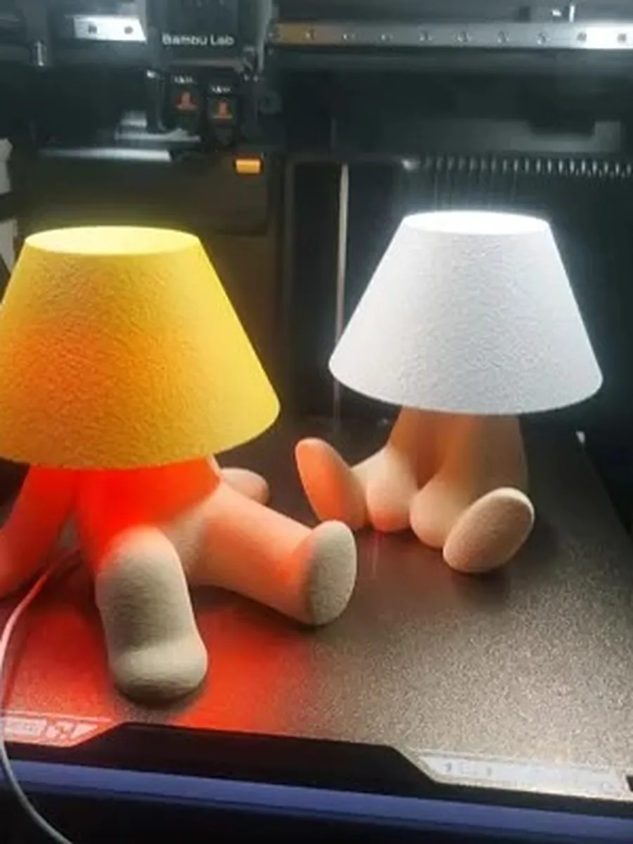 Ayıcıklı Gece Lambası — 3dartolyemiz atölyesinde 3D baskı