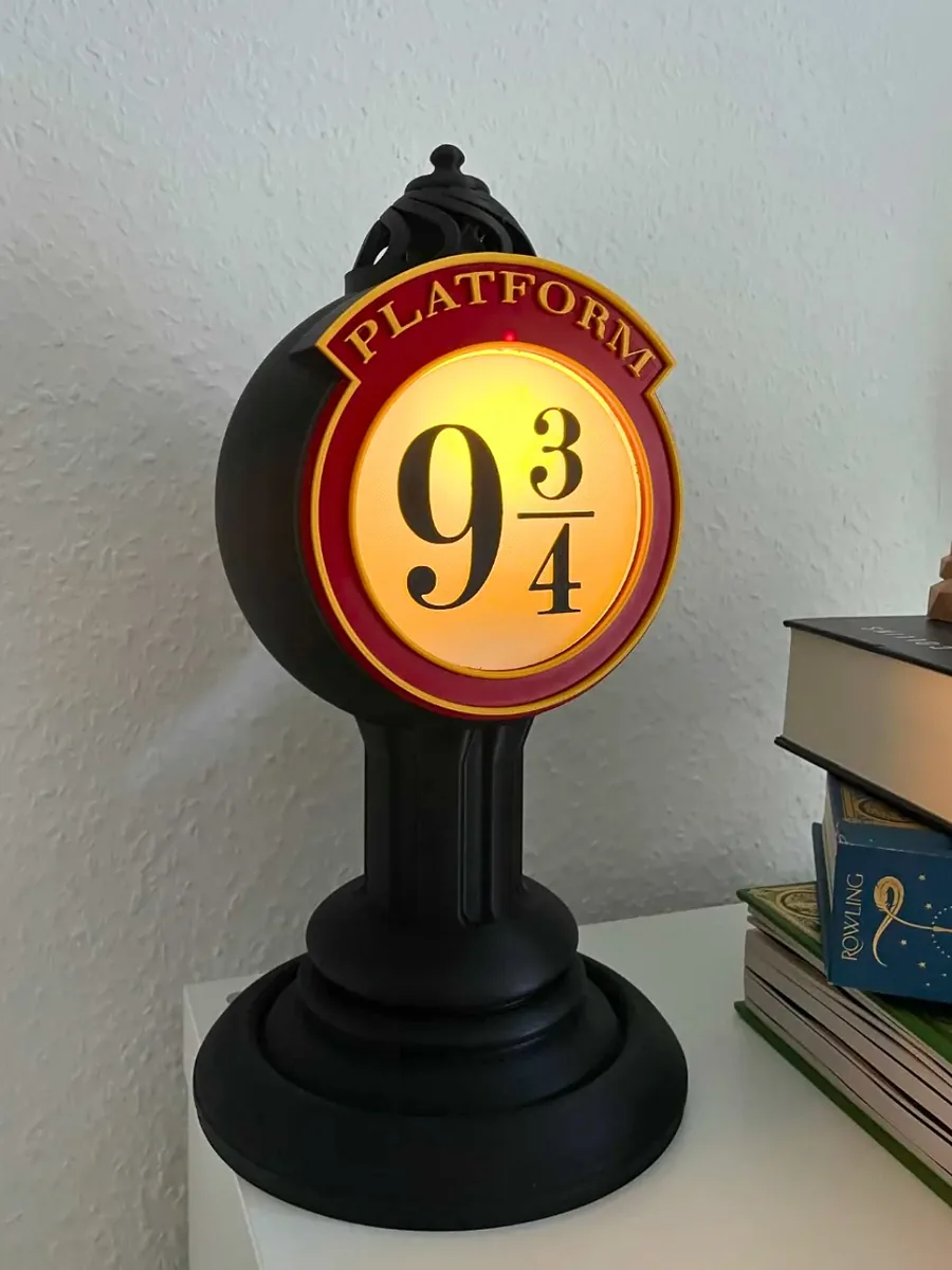 Platform 9¾ Masa Lambası — 3dartolyemiz atölyesinde 3D baskı