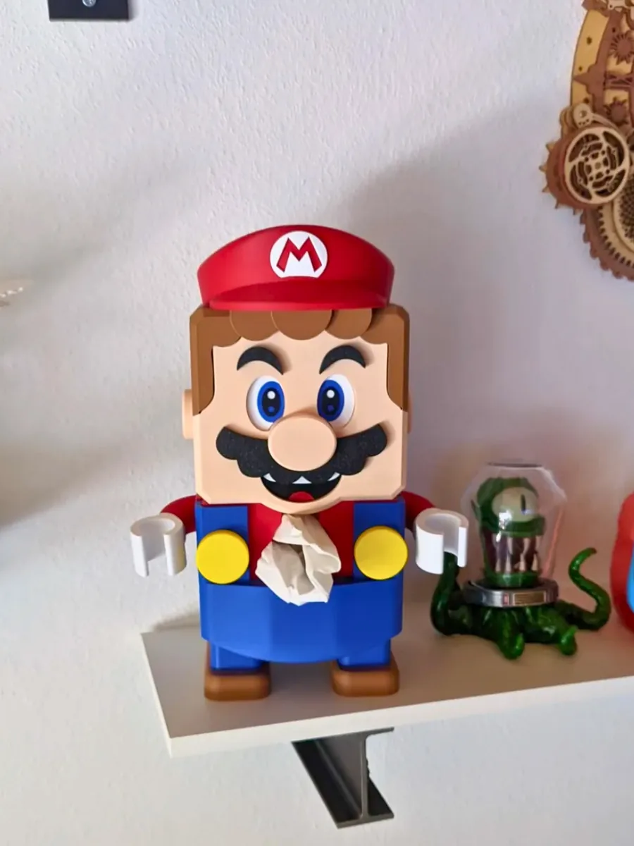 Super Mario tarzı peçetelik