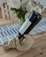 Tavşan Figürlü Şişe Tutucu