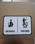 Harry Potter Tuvalet Tabelası