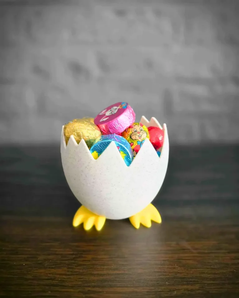 Yumurta Civciv Bacaklı Kase